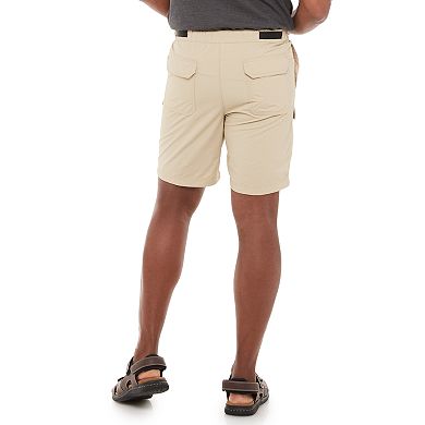 Men's Croft & Barrow® Belted Ripstop Cargo Shorts