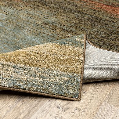 StyleHaven Laryann Distressed Abstract Rug