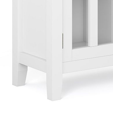 Simpli Home Artisan Contemporary Low Storage Cabinet