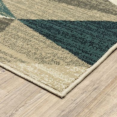 StyleHaven Easton Faceted Geometric Rug