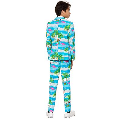 Boys 10-16 OppoSuits Flaminguy Flamingo Suit