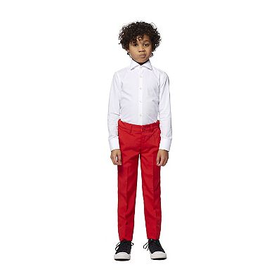 Boys 2-8 OppoSuits Red Devil Solid Suit