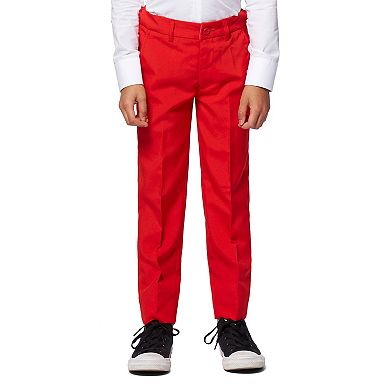 Boys 2-8 OppoSuits Red Devil Solid Suit