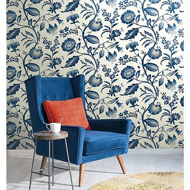 York Wallcoverings Tropics Watercolor Jacobean Wallpaper