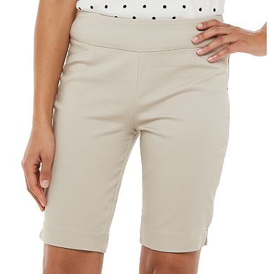 Women's Croft & Barrow® Effortless Stretch Bermuda Shorts