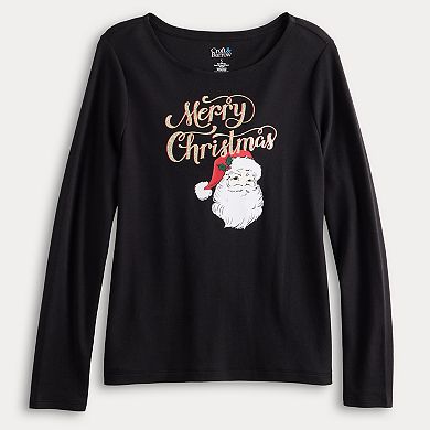 Women's Croft & Barrow® Holiday Tee