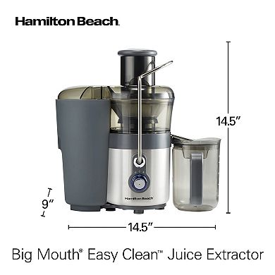 Hamilton Beach Premium Big Mouth 2-Speed Juice Extractor