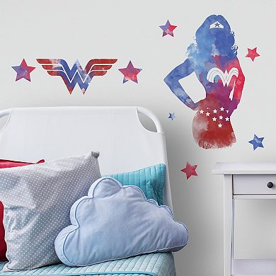 DC Comics Wonder Woman Watercolor Wall Decals by RoomMates