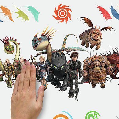 RoomMates How to Train Your Dragon: The Hidden World Wall Decals