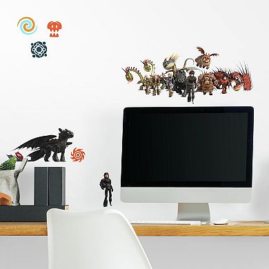 RoomMates How to Train Your Dragon: The Hidden World Wall Decals