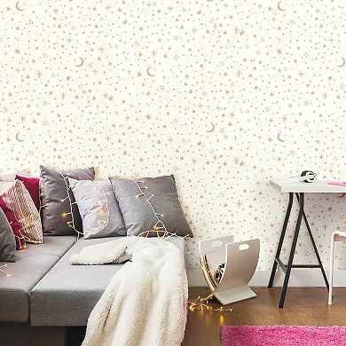 RoomMates Twinkle Little Star Peel & Stick Wallpaper