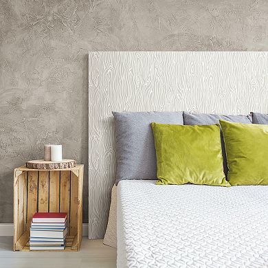 RoomMates Faux Wood Grain Peel & Stick Wallpaper