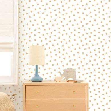 RoomMates Dot Peel & Stick Wallpaper