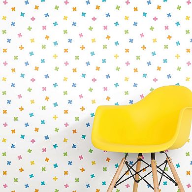 RoomMates X Marks The Spot Peel & Stick Wallpaper