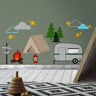 RoomMates Camping Wall Decals