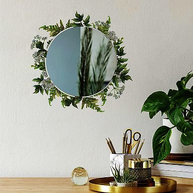 RoomMates Faux Fern Mirror Peel & Stick Wall Decal