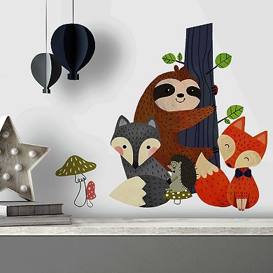 RoomMates Forest Friends Sloth Wall Decals