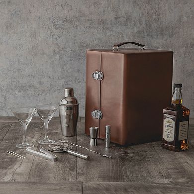 Picnic Time Manhattan Cocktail Case & Bar Set