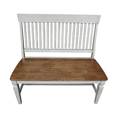 International Concepts Vista Slatback Bench