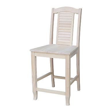 International Concepts Seaside Counter Stool