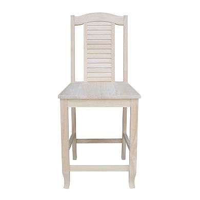 International Concepts Seaside Counter Stool