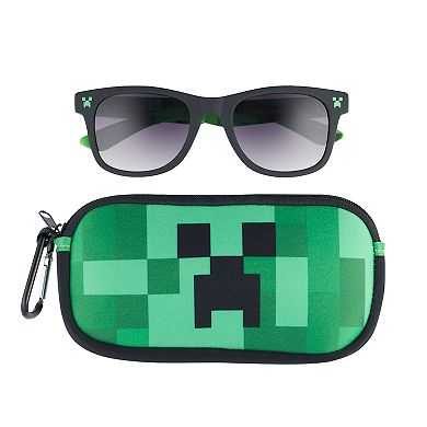 Boys 8-20 Minecraft Sunglasses & Case Set