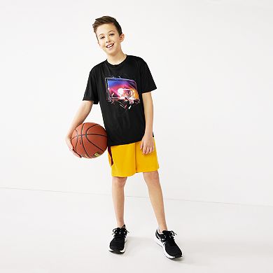 Boys 4-20 Tek Gear® DryTek Printed Shorts in Regular & Husky