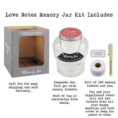 Top Shelf Love Notes Memory Jar 