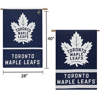 Toronto Maple Leafs WinCraft 28" x 40" Two-Sided Vertical Flag