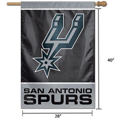 WinCraft San Antonio Spurs 28" x 40" Single-Sided Vertical Banner