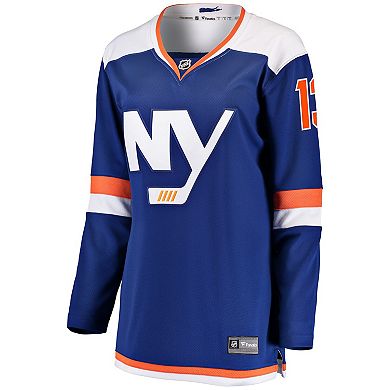Women's Fanatics Branded Mathew Barzal Blue New York Islanders Alternate Breakaway Jersey