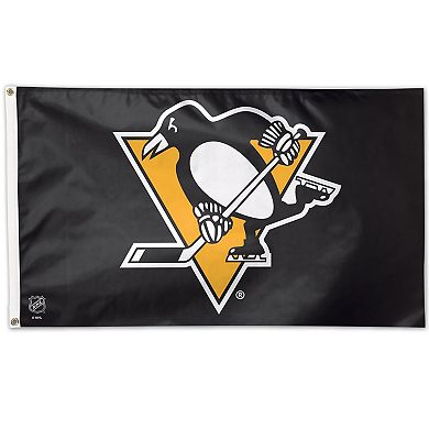 WinCraft Pittsburgh Penguins 3' x 5' Deluxe Flag