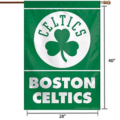 WinCraft Boston Celtics 28" x 40" Primary Logo Single-Sided Vertical Banner