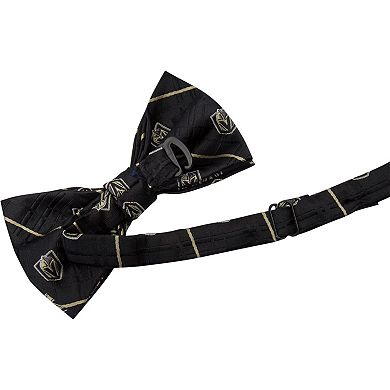 Men's Black Vegas Golden Knights Oxford Bow Tie