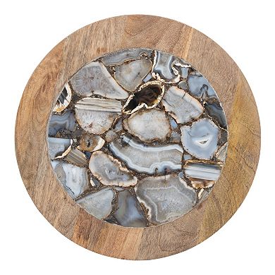 Safavieh Gemma Faux Agate End Table