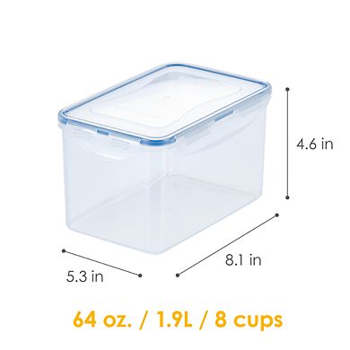 LocknLock Easy Essentials 8-Cup Pantry Food Storage Container