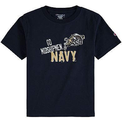 Youth Champion Navy Navy Midshipmen Team Chant T-Shirt