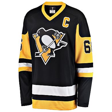 Men's Fanatics Branded Mario Lemieux Black Pittsburgh Penguins Premier Breakaway Retired Player Jersey