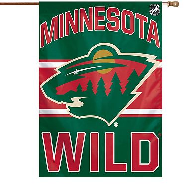 WinCraft Minnesota Wild 28" x 40" Primary Logo Single-Sided Vertical Banner