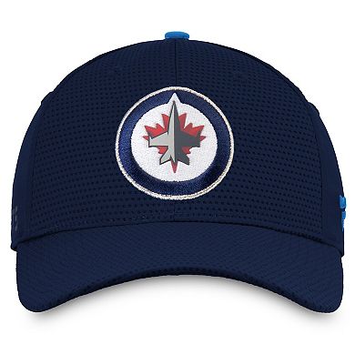 Men's Fanatics Branded Navy Winnipeg Jets Authentic Pro Rinkside Flex Hat