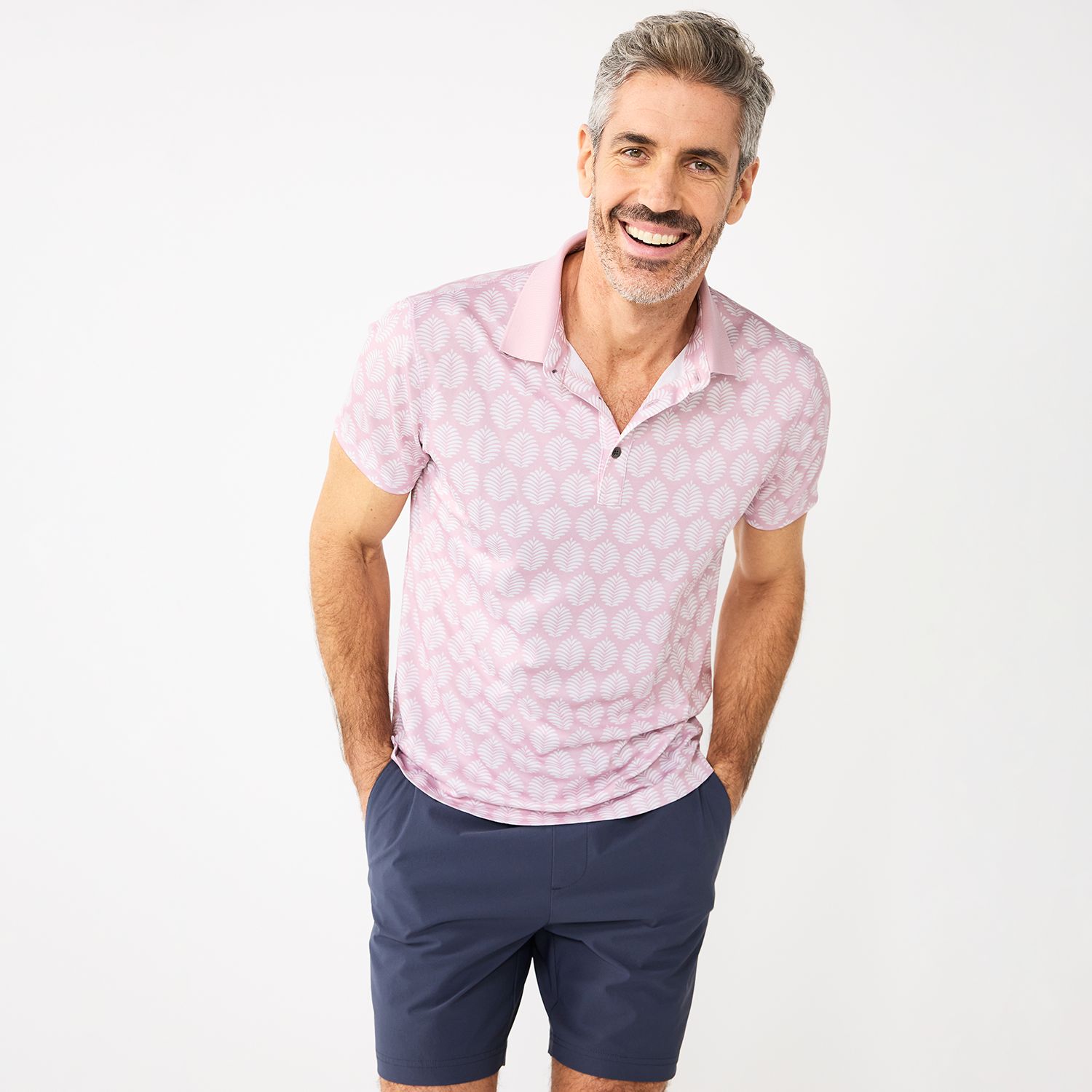 men's apt 9 regular fit performance polo