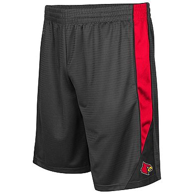 Men's Colosseum Charcoal Louisville Cardinals Turnover Shorts