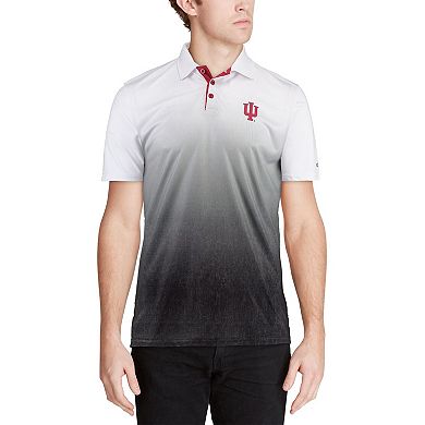 Men's Colosseum Heathered Gray Indiana Hoosiers Magic Team Logo Polo