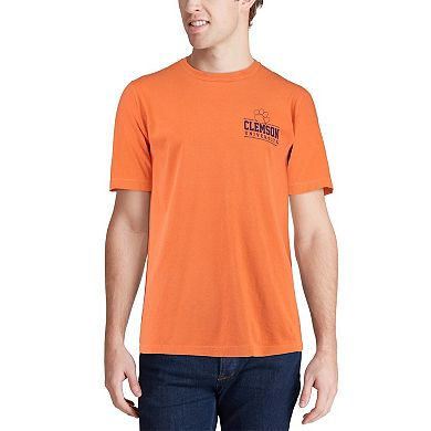 Men's Orange Clemson Tigers Comfort Colors Campus Icon T-Shirt
