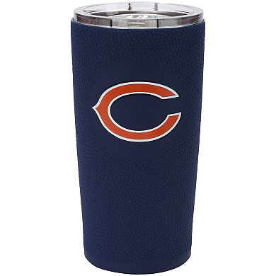 Chicago Bears 20oz. Stainless Steel with 3D Silicone Tumbler