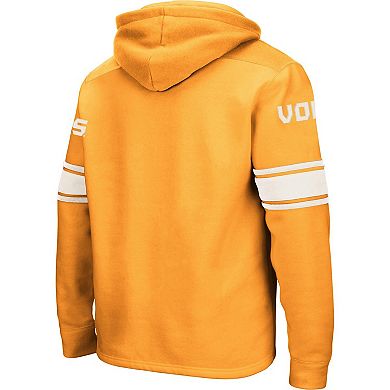 Men's Colosseum Tennessee Orange Tennessee Volunteers 2.0 Lace-Up Pullover Hoodie