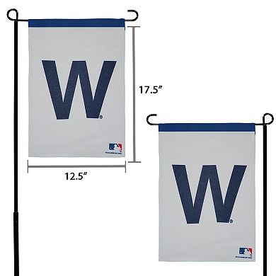WinCraft Chicago Cubs 12" x 18" Double-Sided Garden Flag
