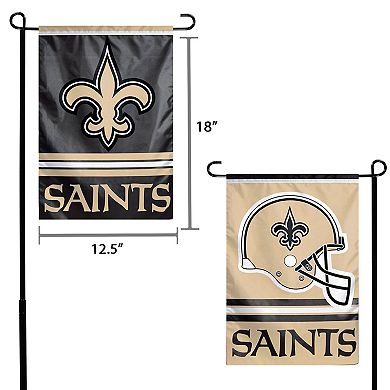 WinCraft New Orleans Saints 12" x 18" Double-Sided Garden Flag