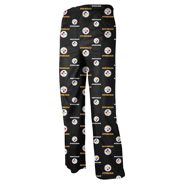 Cincinnati Bengals Youth All Over Print Lounge Pants - Black