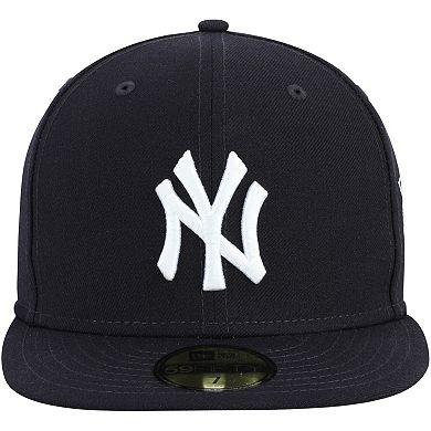 Men's New Era Navy New York Yankees 2000 World Series Wool 59FIFTY Team Fitted Hat